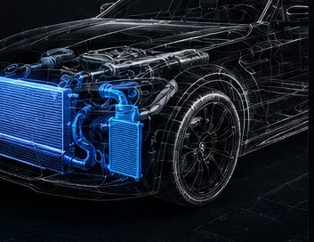 X-ray blueprint of an M5 with glowing cooling system