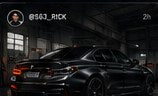 Blacked-out M5 build